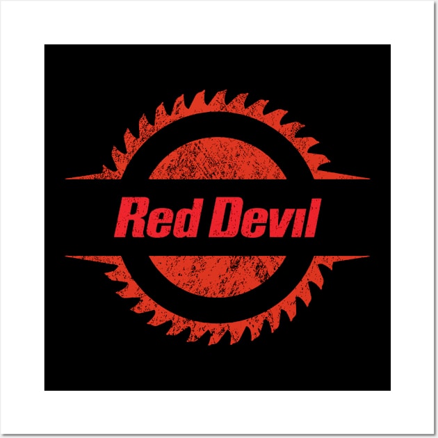 Red Devil Wall Art by Midcenturydave